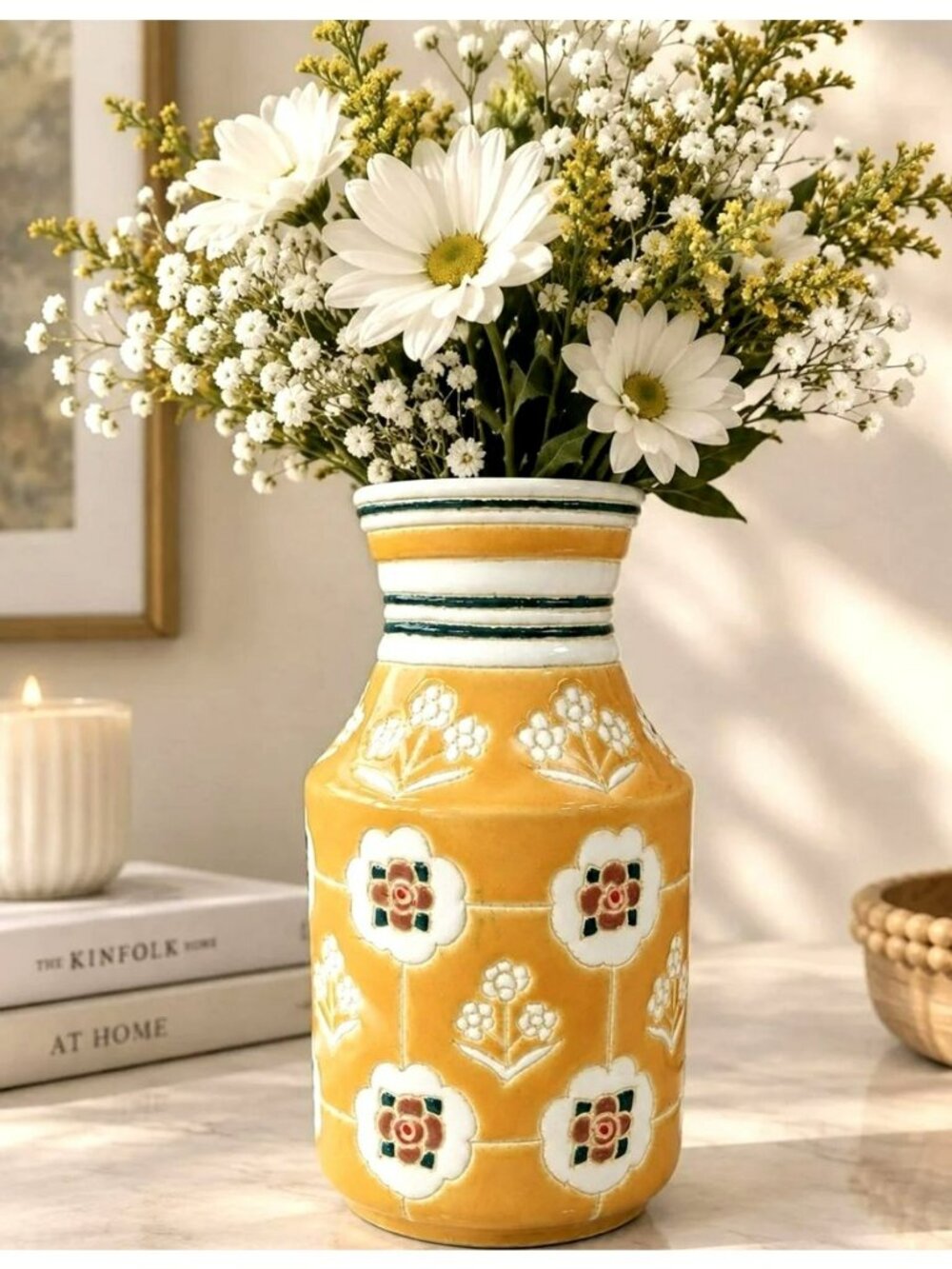 Anthropologie Ceramic Lottie Vase New